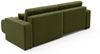 Ecksofa Sofa mit Schlaffunktion AUGUSTO in Stoff Wind Grün Ottomane Rechts Bild 5