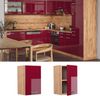 Vicco Küchenschrank Küchenzeile R-Line, Bordeaux Hochglanz, Hängeschrank 40 cm Bild 2