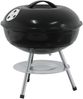 vidaXL Holzkohlegrill Schwarz 36,5 x 36,5 x 40 cm 42030065 Bild 2