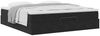 vidaXL Ottoman-Bett mit Matratzen Schwarz 200x200 cm Samt 3311209 Bild 5