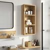 vidaXL Badezimmer-Wandschrank Kunsthandwerk Eiche 30 x 14 x 70 cm 889334 Bild 5