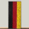 Moritz Flauschvorhang aus Chenille 90 x 200 cm schwarz-rot-gold Türvorhang als Fliegenschutz Insektenschutz für Camping Wohnwagen Bild 3