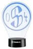 FC Schalke 04 LED Dekolicht LED-Licht Retro-Logo Bild 5