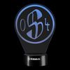 FC Schalke 04 LED Dekolicht LED-Licht Retro-Logo Bild 2