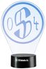 FC Schalke 04 LED Dekolicht LED-Licht Retro-Logo Bild 3