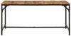 vidaXL Esstisch 160x80x75 cm Raues Massivholz Mango 373605 Bild 2