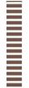 vidaXL Doppelrollo Braun 50x230 cm Stoffbreite 45,9 cm Polyester 4014381 Bild 1