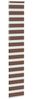 vidaXL Doppelrollo Braun 50x230 cm Stoffbreite 45,9 cm Polyester 4014381 Bild 4