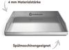 BURNHARD® Edelstahl Plancha Set Fred 41,5 x 23,5 cm mit 2-tlg. Grillspachtel und Grillschaber Set - Multi-Color - #946146 Bild 3