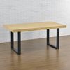 Esstischgestell Makers 2er-Set 70x72 cm Stahl Schwarz [en. casa] Bild 4