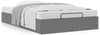 vidaXL Ottoman-Bett ohne Matratze Dunkelgrau 120x200 cm Stoff 3310869 Bild 4