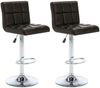 vidaXL Barhocker 2 Stk. Braun Kunstleder [323636] Bild 2