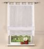 HOME WOHNIDEEN Raffrollo Home Wohnideen Schlaufenrollo Batist Lochstickerei, standard Bild 4