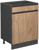 Küchenfront R-Line Goldkraft Eiche 59.6 x 70.8 cm Möbelfront für den Schubunterschrank Vicco Bild 5