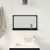 vidaXL Spiegelablage mit Regal Schwarz Eichen-Optik 60 x 10,5 x 37 cm 862525 Bild 4