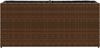 vidaXL Hochbeet mit 2 Fächern Braun 90x20x40 cm Poly Rattan 366408 Bild 5