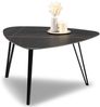 Couchtisch >Liv< in schwarz / Keramik dunkel - 83x45x68 (BxHxT) Bild 2