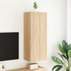 vidaXL TV-Wandschrank Sonoma-Eiche 40,5x30x102 cm Holzwerkstoff 836933 Bild 3