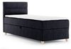 Beautysofa Boxspringbett Velour Bett DONNA MINI mit Matratze, Topper Polsterbett Schlafzimmer Bild 4