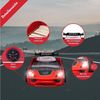 Coemo Autobett DREAM RACER (Spielbett mit Spoiler), Rot Kinderbett 90x200 Rennwagen inkl. Lattenrost LED-Licht Spielbett Bild 3