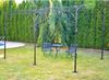 Casa Padrino Jugendstil Schmiedeeisen Pergola Schwarz 300 cm - Garten Möbel Bild 2