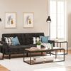 loft24 Wohnzimmertisch Quinn, Couchtisch mit Ablagefläche, MDF, Metallgestell, Breite 125 cm Bild 3