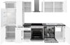 OPTIFIT Küchenzeile Iver Breite 300 cm, mit Hanseatic E-Geräten, inkl. Kühlschrank Bild 4
