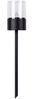 OTTO home LED Solarleuchte Liddia, Tageslichtsensor, LED fest integriert, Warmweiß, 4er Set Dekoerdspieß, Gartenfackel mit Flammeneffekt, Metall H: 37cm Bild 3