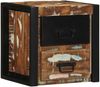 vidaXL Nachttische 2 Stk. Mehrfarbig 40x35x40 cm Altholz Massivholz 4015956 Bild 2