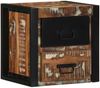 vidaXL Nachttische 2 Stk. Mehrfarbig 40x35x40 cm Altholz Massivholz 4015956 Bild 5