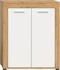 OTTO home Schuhschrank AOSTA, Höhe 95cm, 2 Türen, 3 Einlegeböden, 4 Fächer (in verschiedenen Farbausführungen erhältlich, individuell kombinierbar) Kommode, Schrank, Sideboard, Flurkommode, Anrichte, Garderobenschrank Bild 3