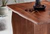 Trendiger Esszimmertisch 120 cm Akazie massiv nussbaumfarben Henry 70404166 Bild 3