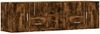 vidaXL Eckregal Räuchereiche 160x40x45 cm Holzwerkstoff 3307823 Bild 2
