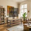 TV-Halterung mit Fernsehtisch Stockholm 120 x 40 x 108 cm Schwarz/Eicheoptik [pro. tec] Bild 4