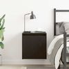 vidaXL Wand-Nachttisch Schwarz 38x34x40 cm 861231 Bild 3