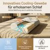 Herlag Nackenstützkissen Cooling kühlendes Kissen, Füllung: 100% Polyester, Seitenschläfer, Bauchschläfer, 30x50 cm mit Memory-Schaum und kühlendem Bezug Bild 2