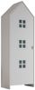 Kleiderschrank >CASAMI BRUGES< in Weiß lackiert, MDF - 57,6x171,3x37cm (BxHxT) Bild 2