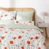 Estella Bettwäsche Monalie 7916 985 Bunt Mako Satin 155 x 220 + 80 x 80 cm Bild 4