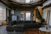 KAWOLA Sofa NEVADA Ecksofa Velvet schwarz Recamiere links mit motorischem Sitzvorzug 82 x 215 x 319 cm Bild 2