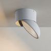 s.luce Santa Out LED Außen-Deckenleuchte IP65 drehbar Anthrazit Bild 2