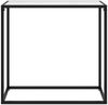 vidaXL Konsolentisch Weiß 80 x 35 x 75 cm Hartglas [322809] Bild 2