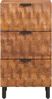 vidaXL Sideboard mit Speicher Akazienbraune Oberfläche 40 x 33 x 75 cm 4017923 Bild 3