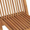 vidaXL 3-tlg. Garten-Essgruppe Massivholz Teak 3087186 Bild 3