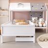 Bett 90x200 cm aus Massivholz im Haus‑Design mit Stauraum und Lattenrost Bild 4