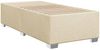 vidaXL Boxspringbett mit Matratze Creme 90x190 cm Stoff 3285100 Bild 5