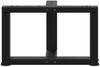 vidaXL Couchtischbeine T-Form 2 Stk. Schwarz 40x25x(30-31) cm Stahl 4013004 Bild 5