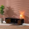 Bronx71 TV-Schrank Ray schwarz / Eiche dunkel 150 cm Bild 5