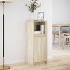 vidaXL LED-Sideboard Sonoma-Eiche 38x34x100 cm Holzwerkstoff 852168 Bild 4