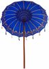 Balinesischer Sonnenschirm, Gartenschirm Blau 185 x 185 x 260 cm Bild 5