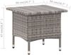 vidaXL Beistelltisch Grau 50x50x47 cm Poly Rattan 46252 Bild 5